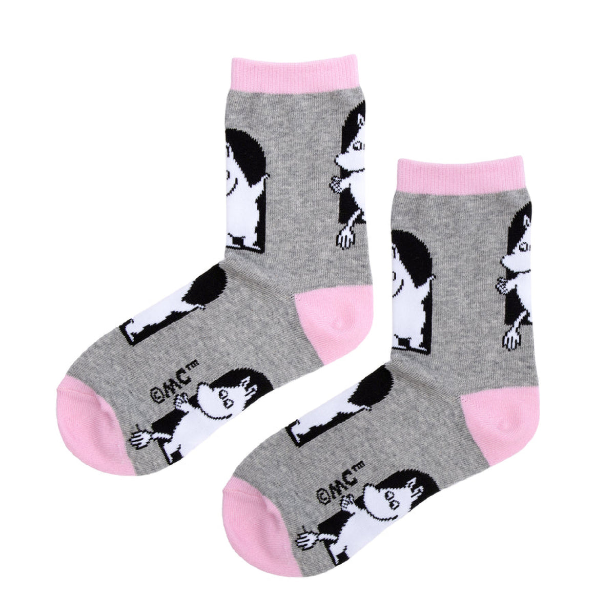MOOMIN 80 Moomintroll Socks Grey