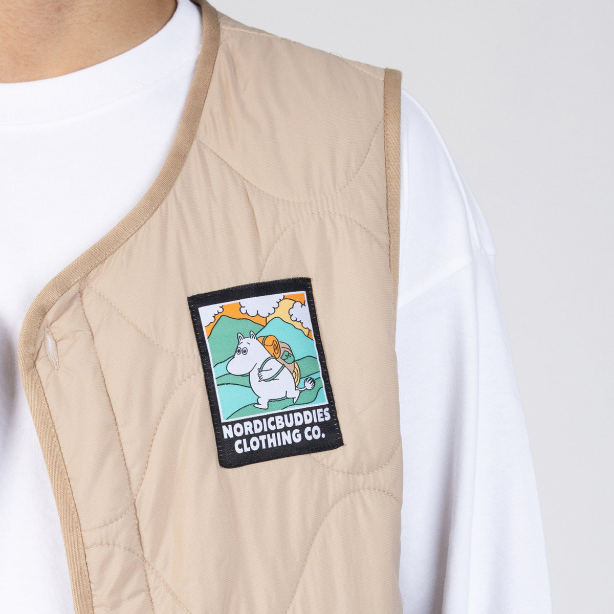 Moomin Classics Vest Unisex Beige