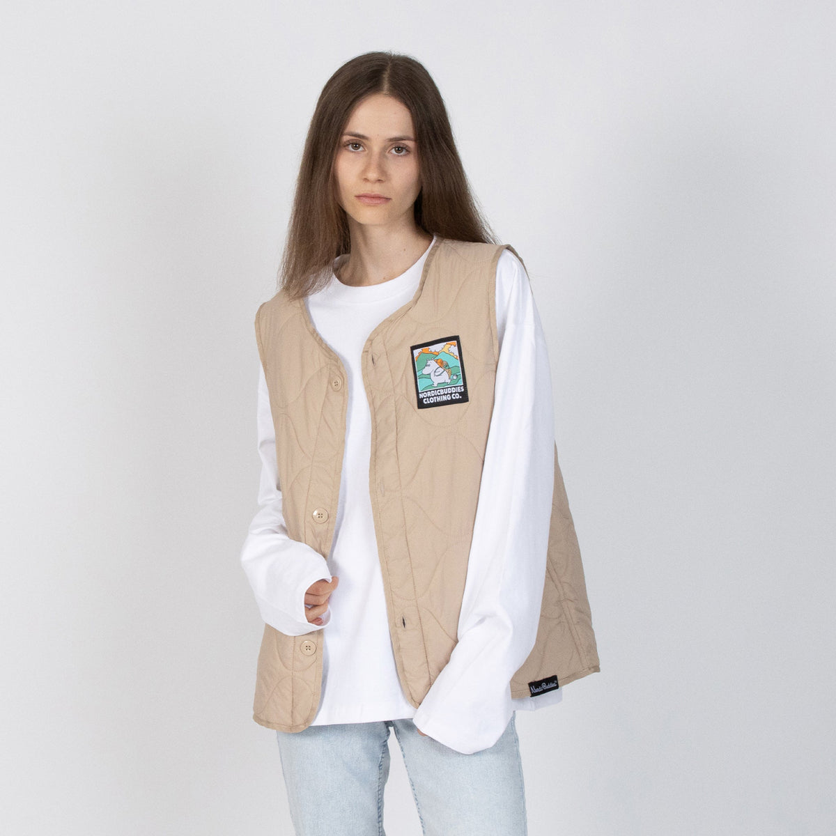 Moomin Classics Vest Unisex Beige