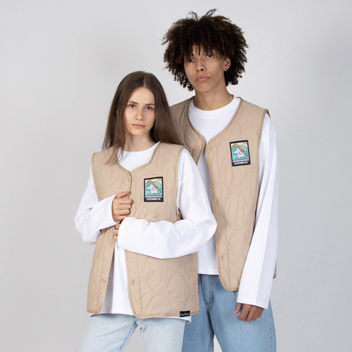 Moomin Classics Vest Unisex Beige