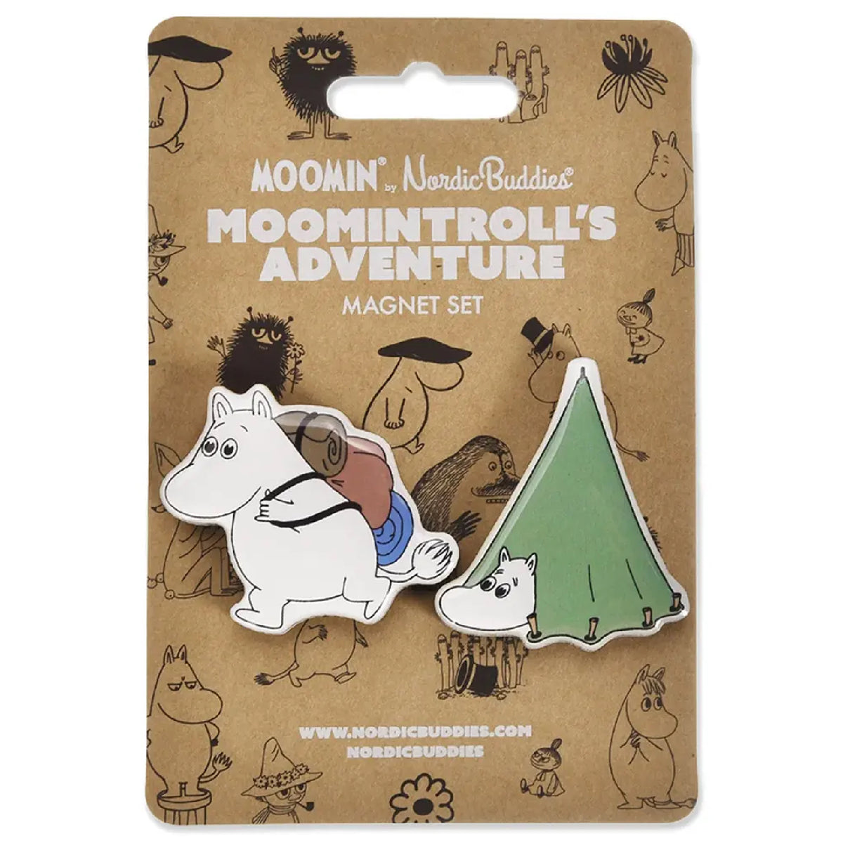 Magnet Set Moomintroll Adventure  2 pcs