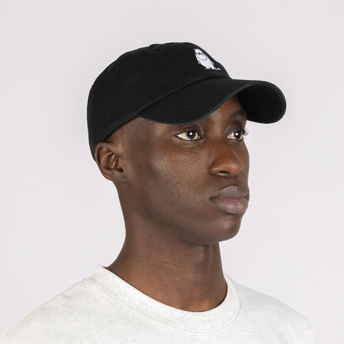 Cap Adult Moomintroll Angry Black