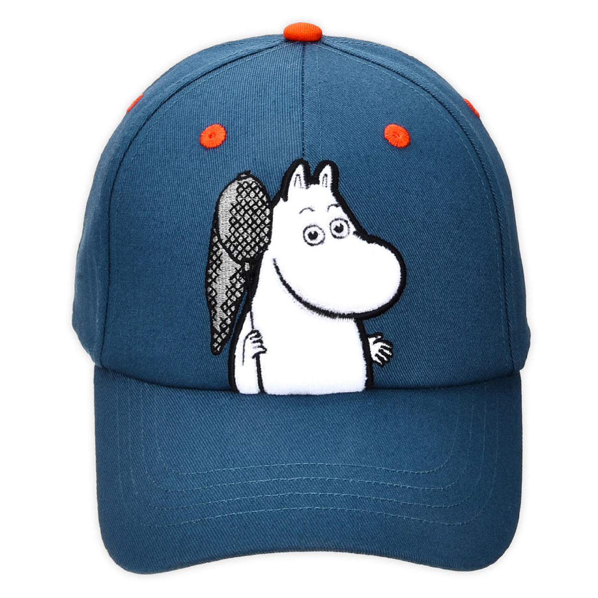 Cap Kids Big Character Moomintroll Blue
