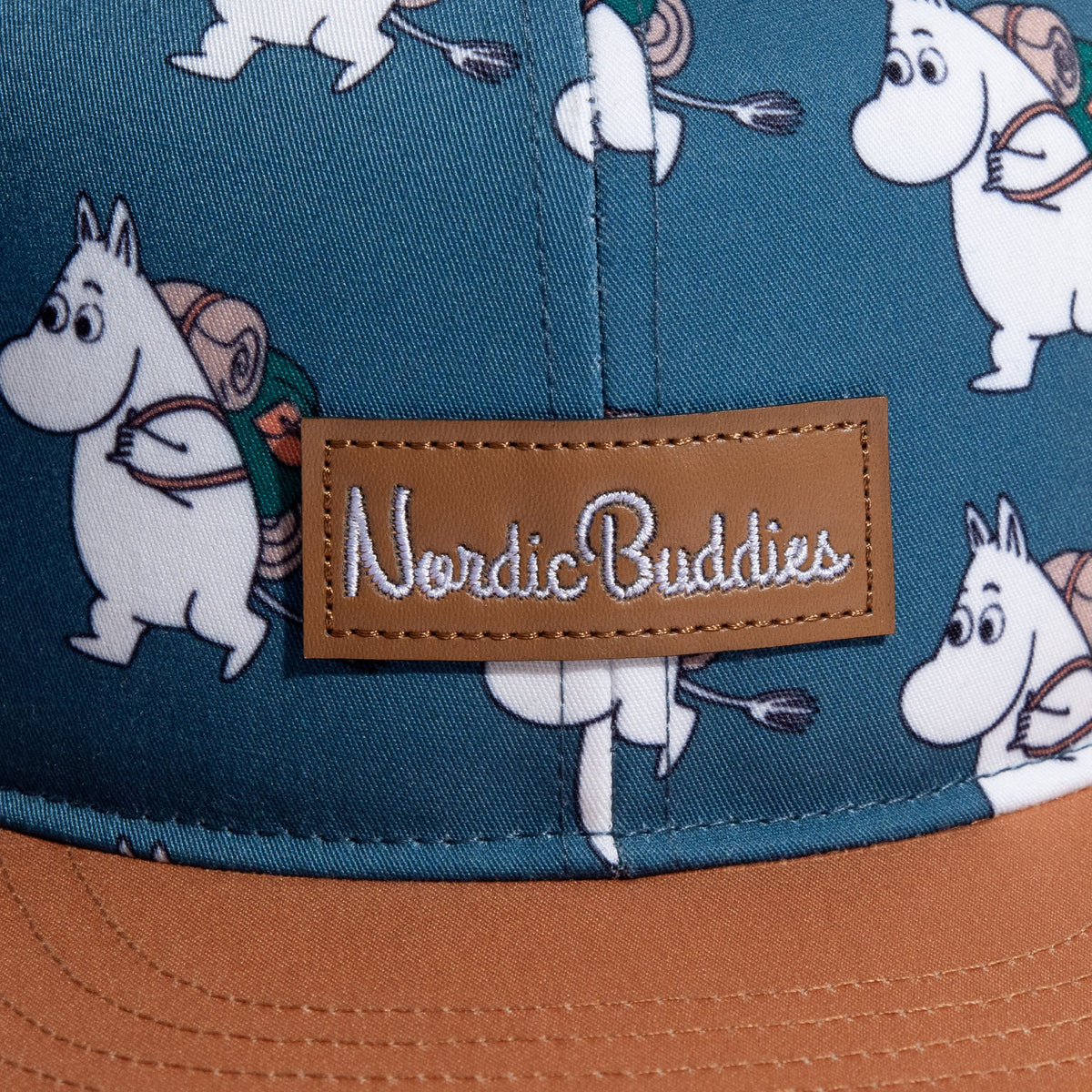Flat Cap Kids Moomintroll Blue