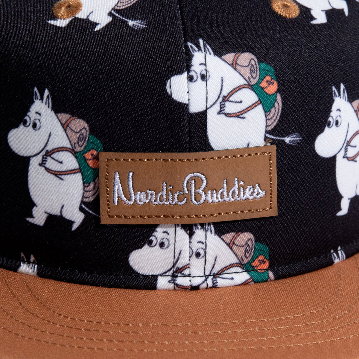 Flat Cap Kids Moomintroll Black