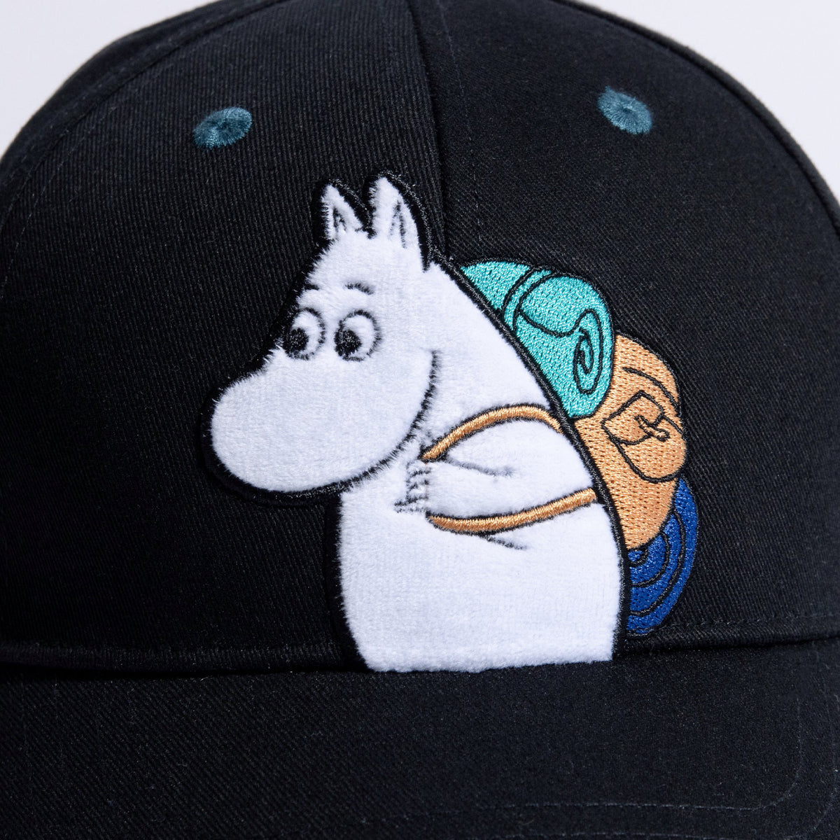Cap Kids Big Character Moomintroll Adventure Black