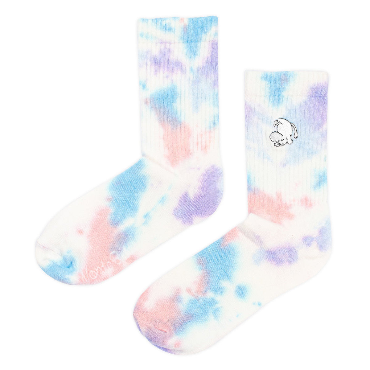 Moomin Retro Tie Dye Socks Moomintroll 36-42