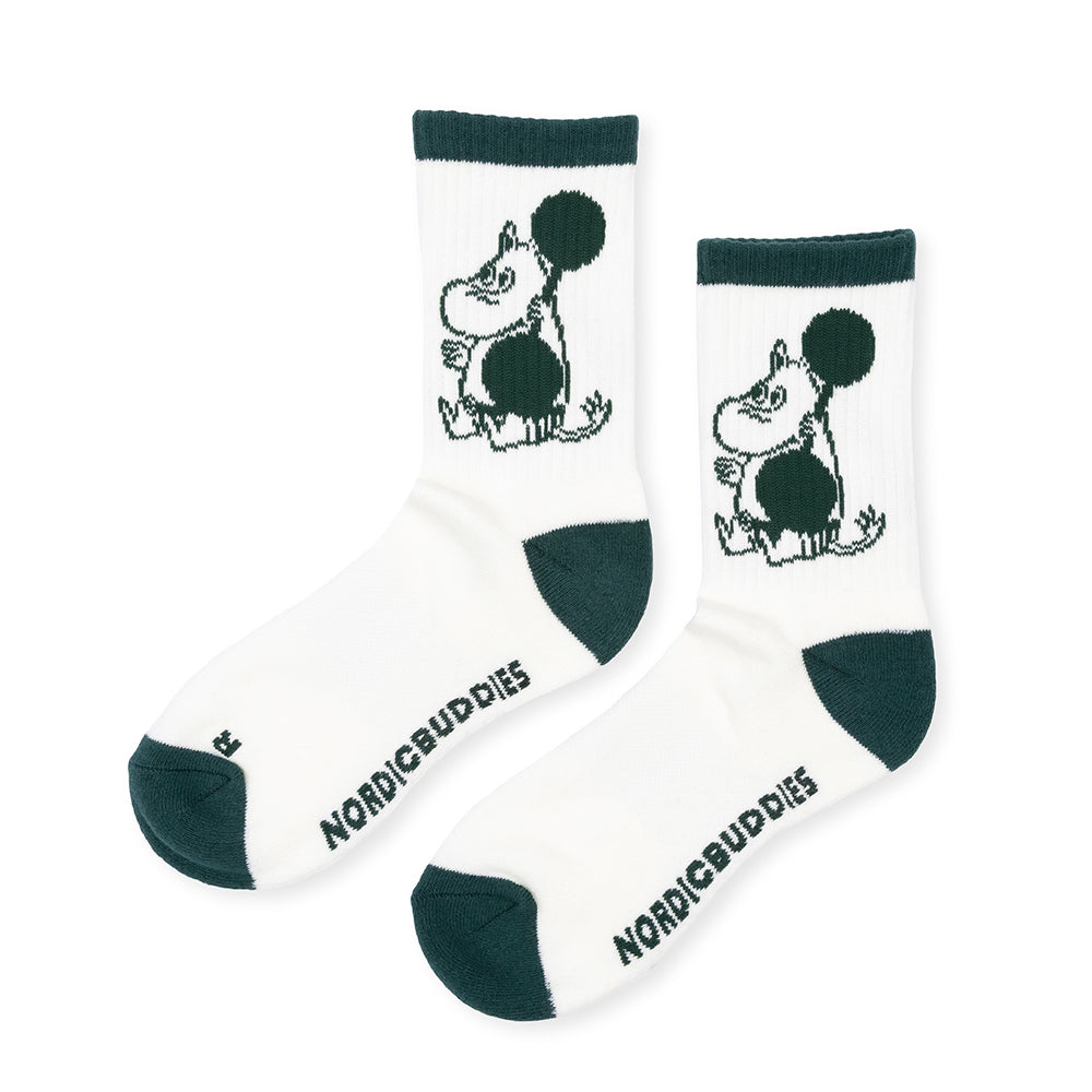 Moomintroll Exercising Active Socks 36-42 Green