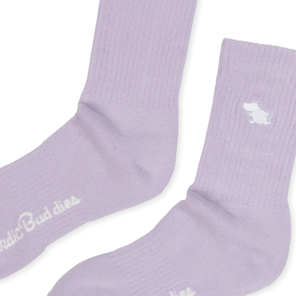 Moomintroll Tennis Socks 36-42 Lilac