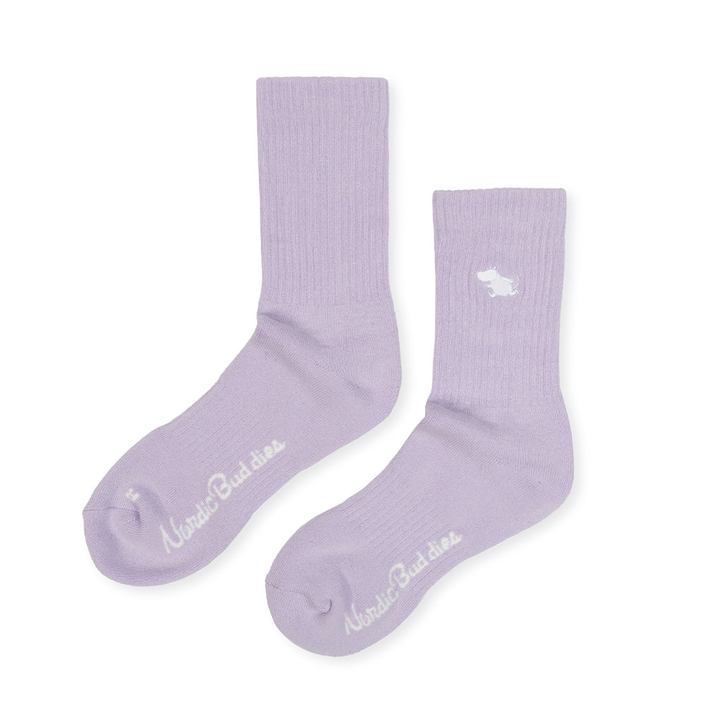 Moomintroll Tennis Socks 36-42 Lilac