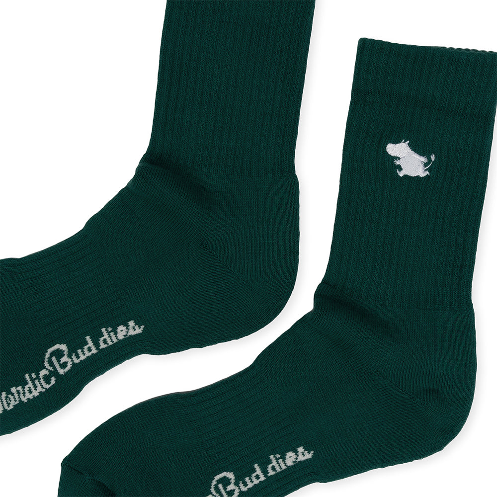 Moomintroll Tennis Socks 36-42 Darkgreen