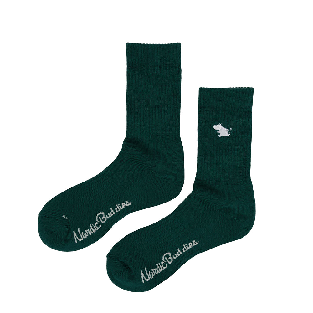 Moomintroll Tennis Socks 36-42 Darkgreen