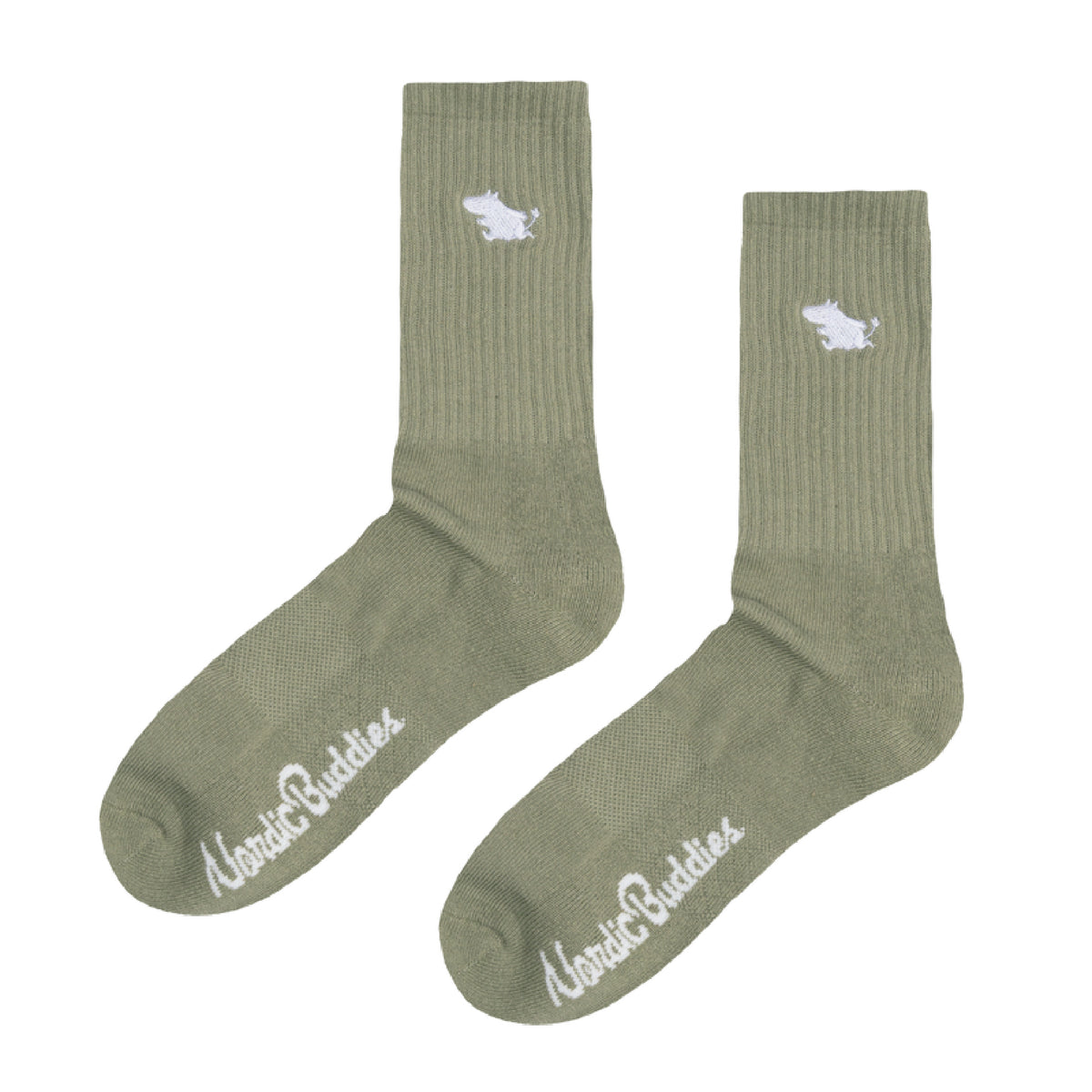 Moomintroll Tennis Socks 40-45 Green