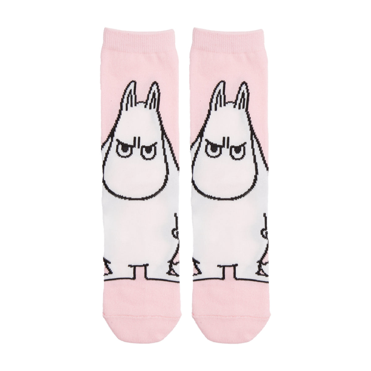 Moomin Socks Angry Moomintroll Pink