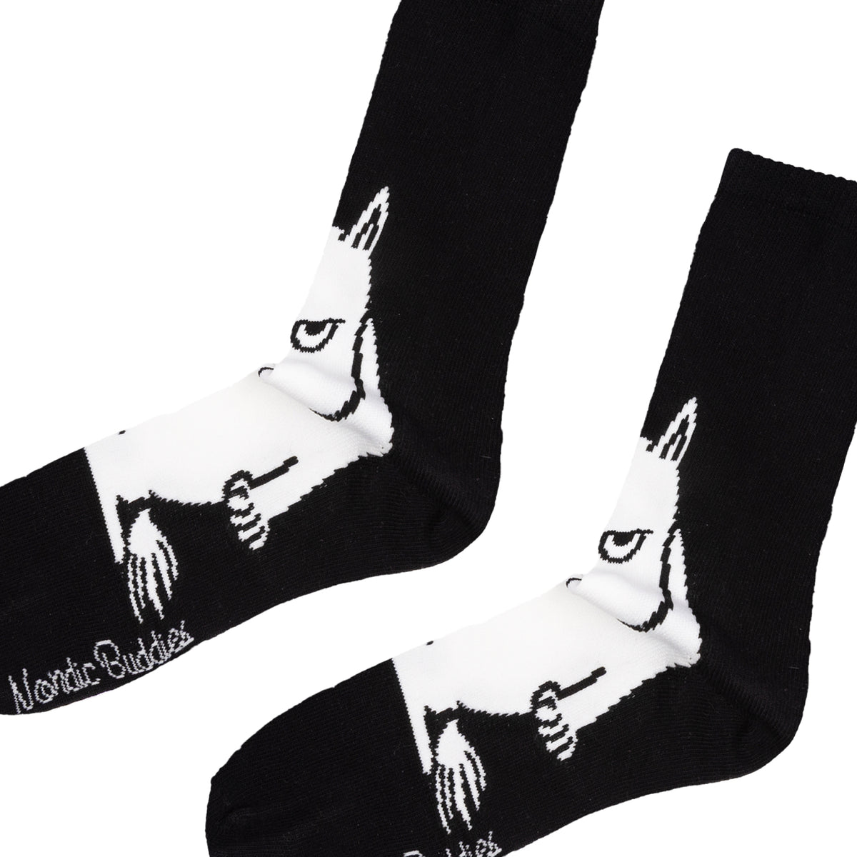 Moomin Socks Moomintroll Angry Big Character