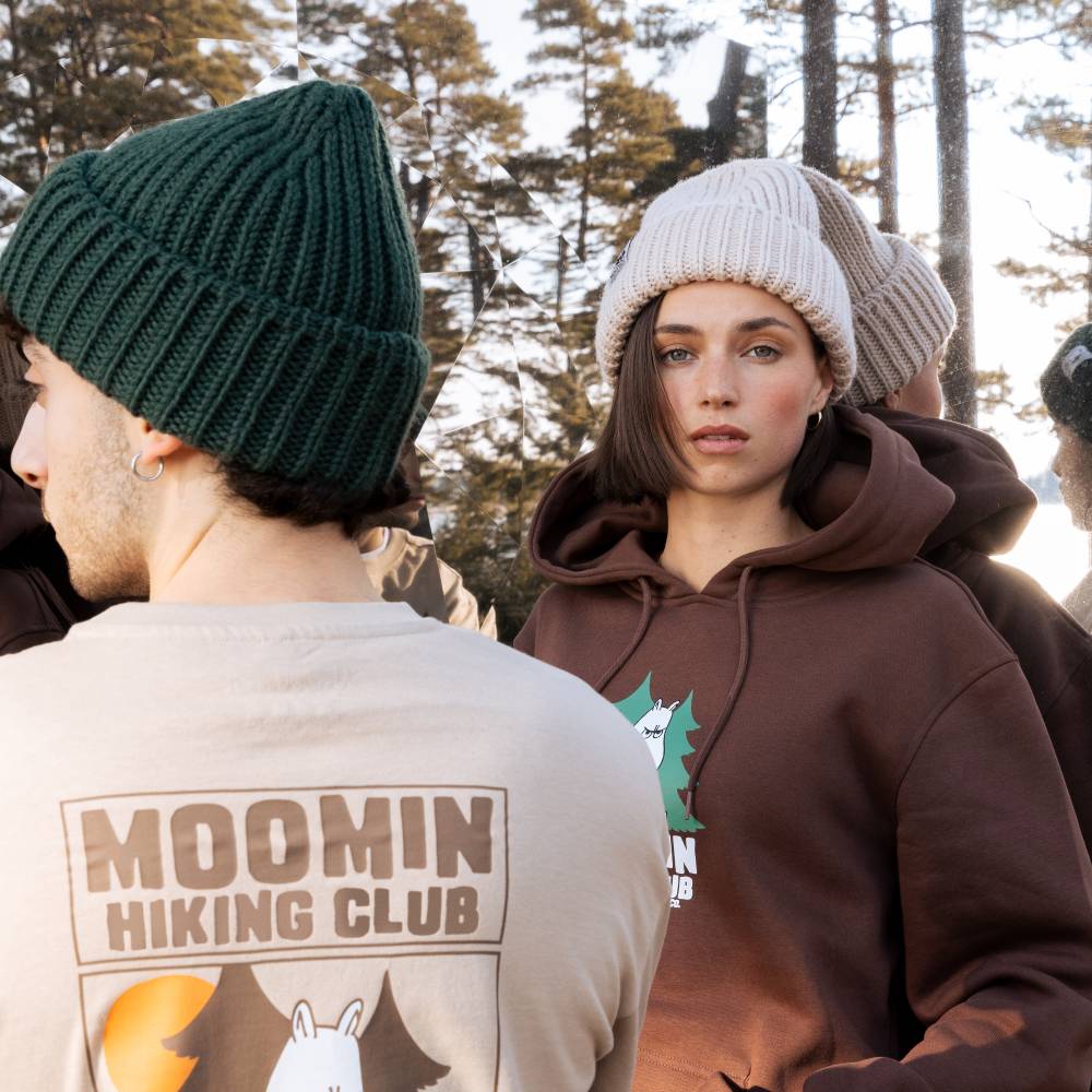 Moomintroll Chunky Beanie Dark Green