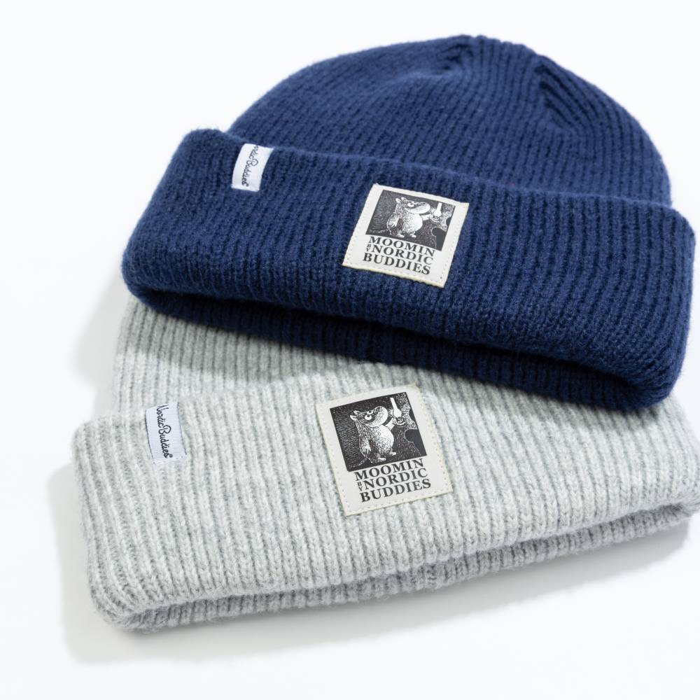 Moomin Novels Collection Beanie Grey