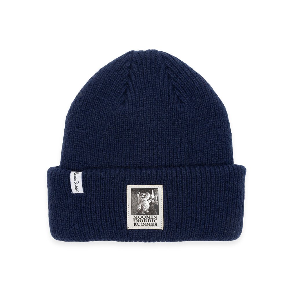 Moomin Novels Collection Beanie Navy Blue