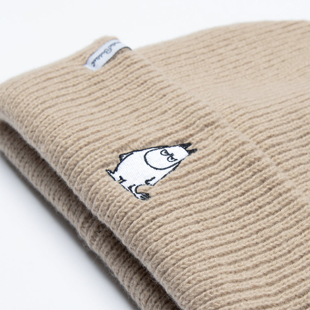 Beanie Adult Angry Moomintroll Beige