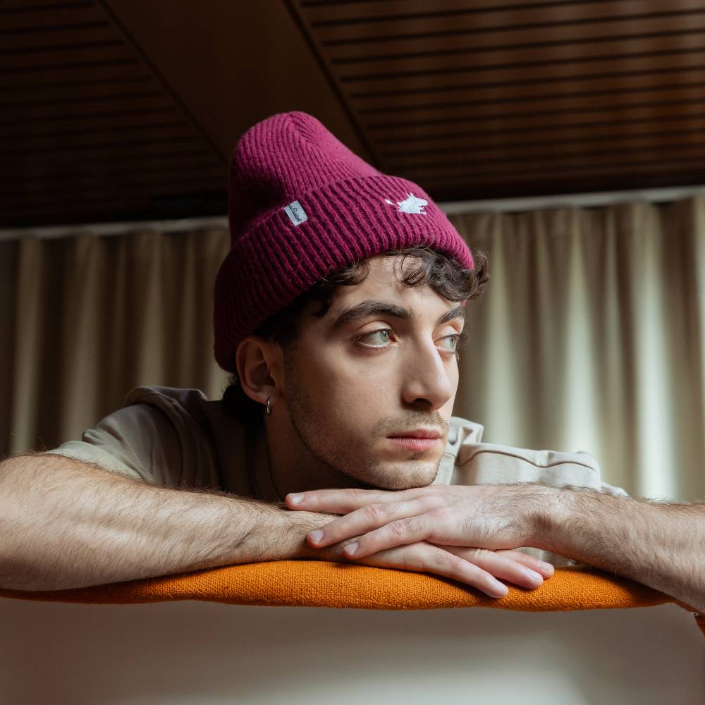 Moomin Running Beanie Red