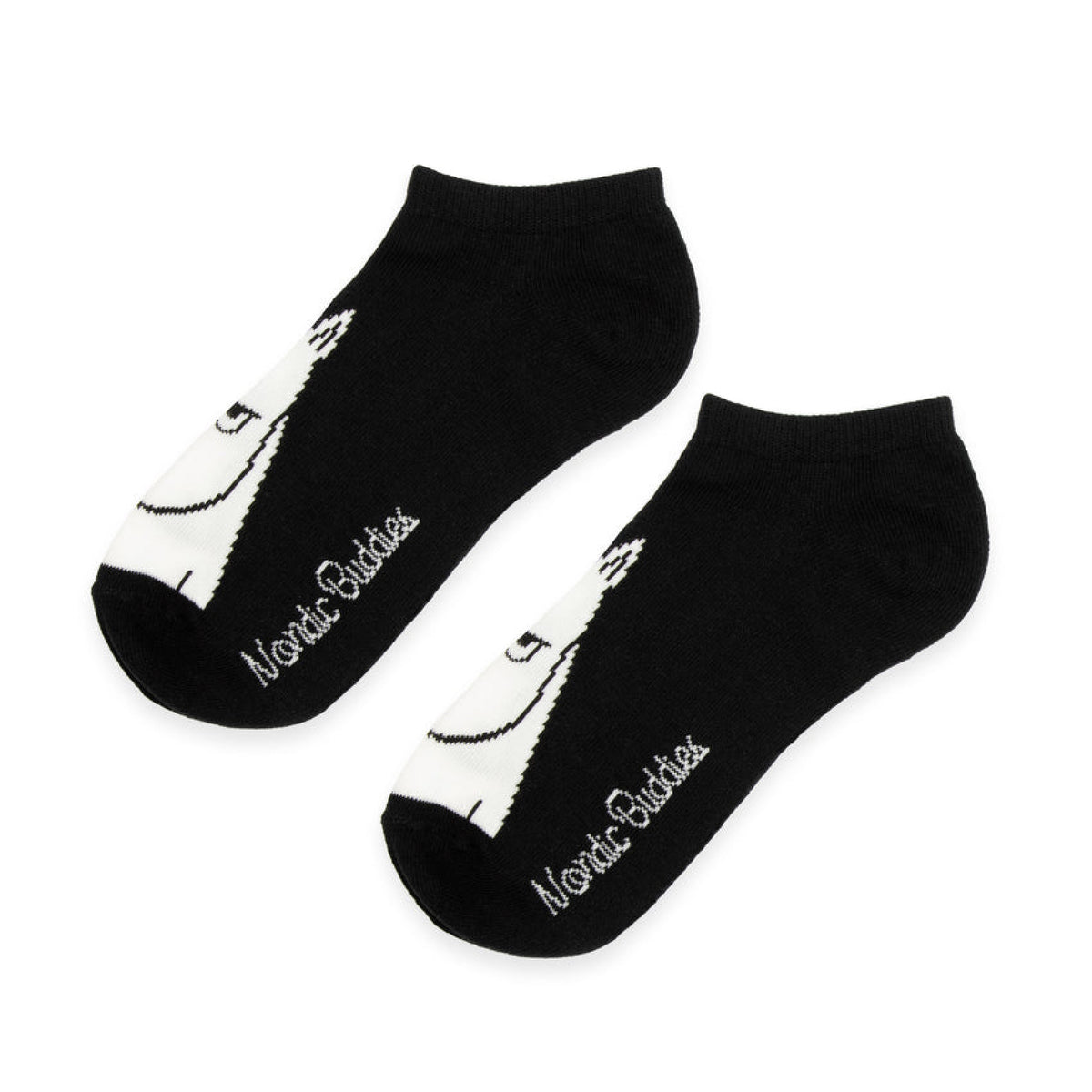 Ankle Socks Angry Moomintroll Black 36-42