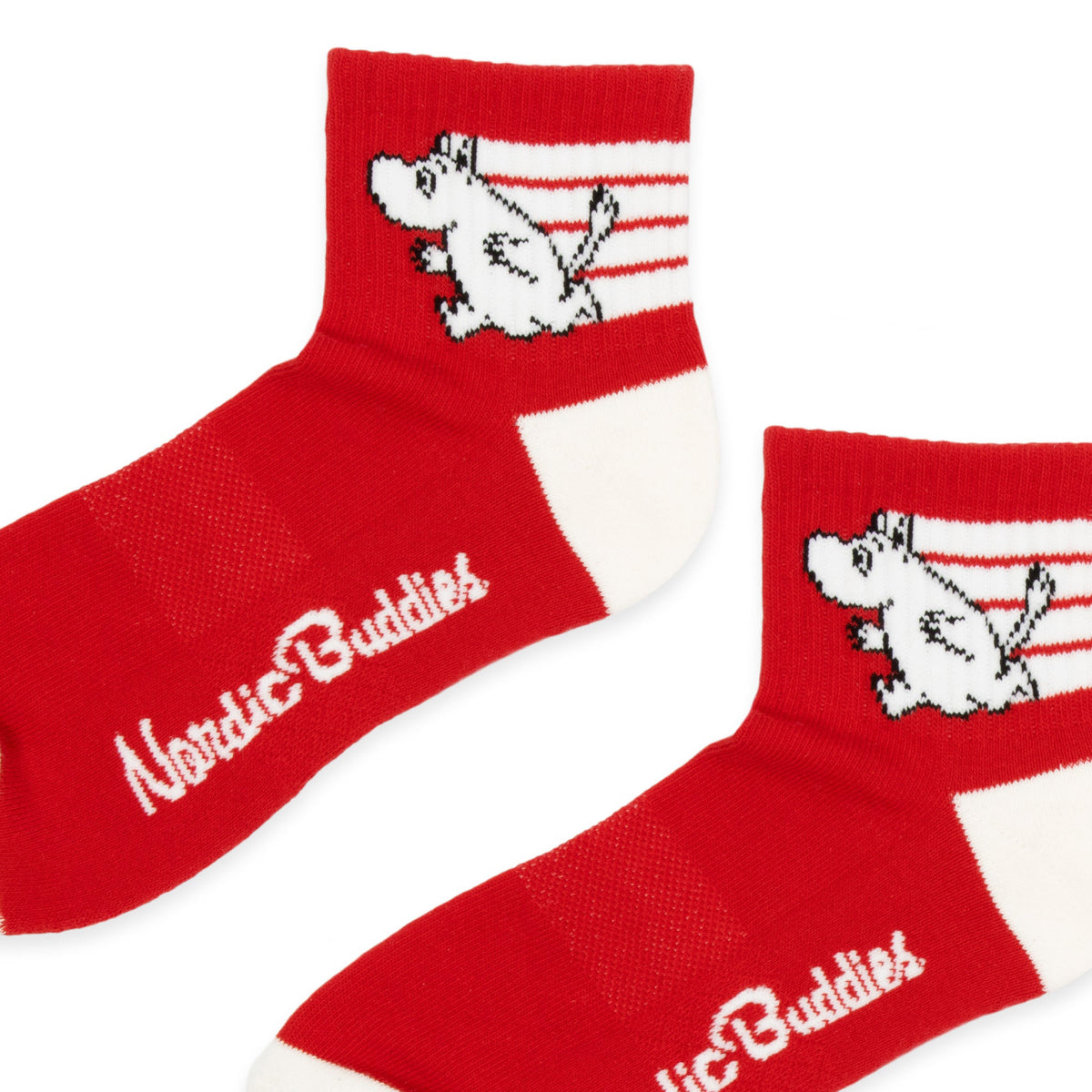 Ankle Socks Active Moomintroll Red/White 36-42