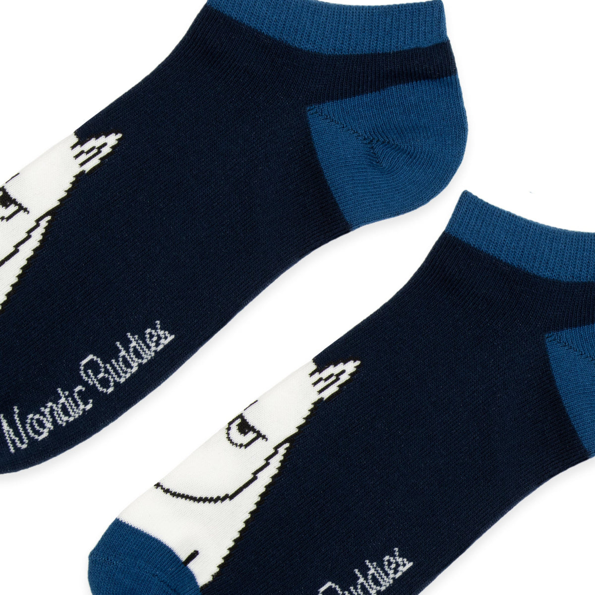 Ankle Socks Angry Moomintroll Black/Blue