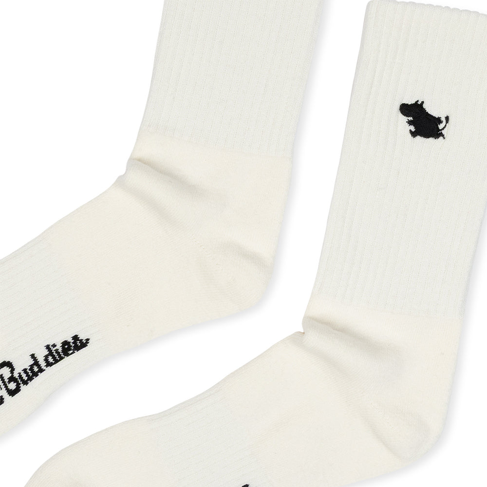 Moomintroll Tennis Socks 40-45 White