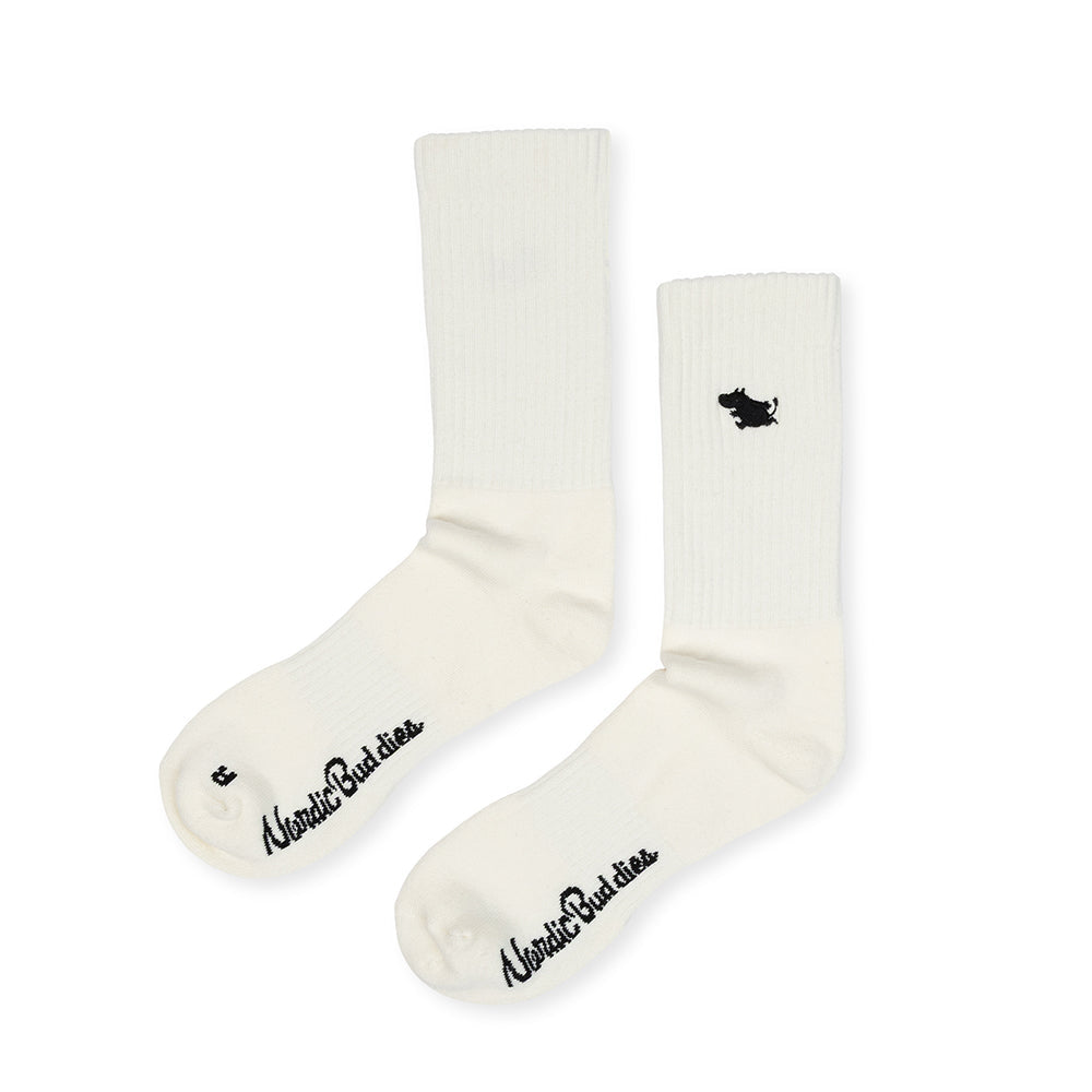 Moomintroll Tennis Socks 40-45 White