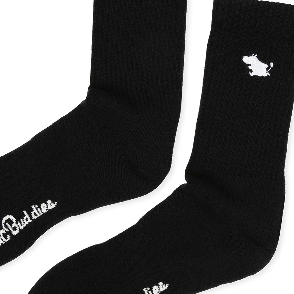 Moomintroll Tennis Socks 40-45 Black