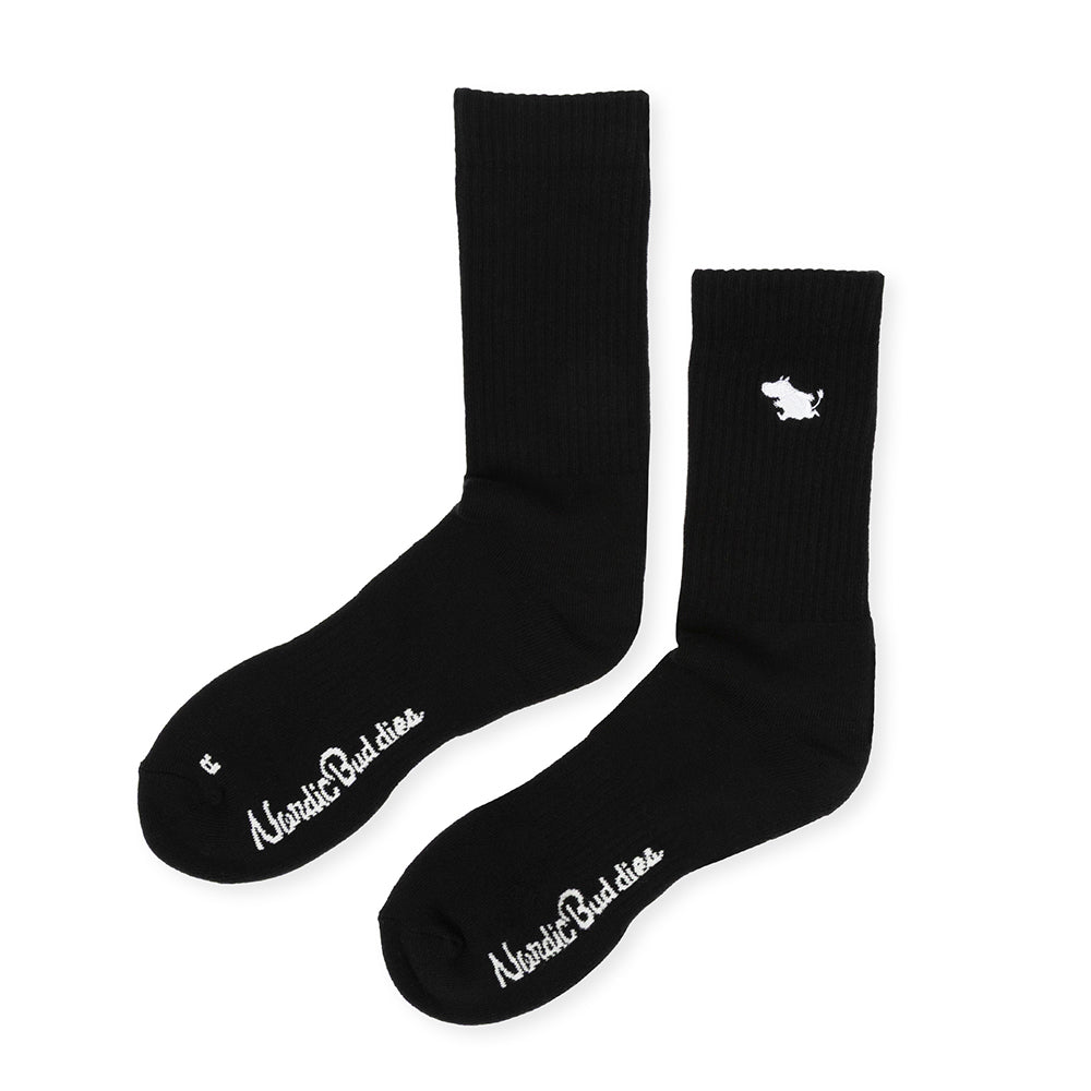 Moomintroll Tennis Socks 40-45 Black