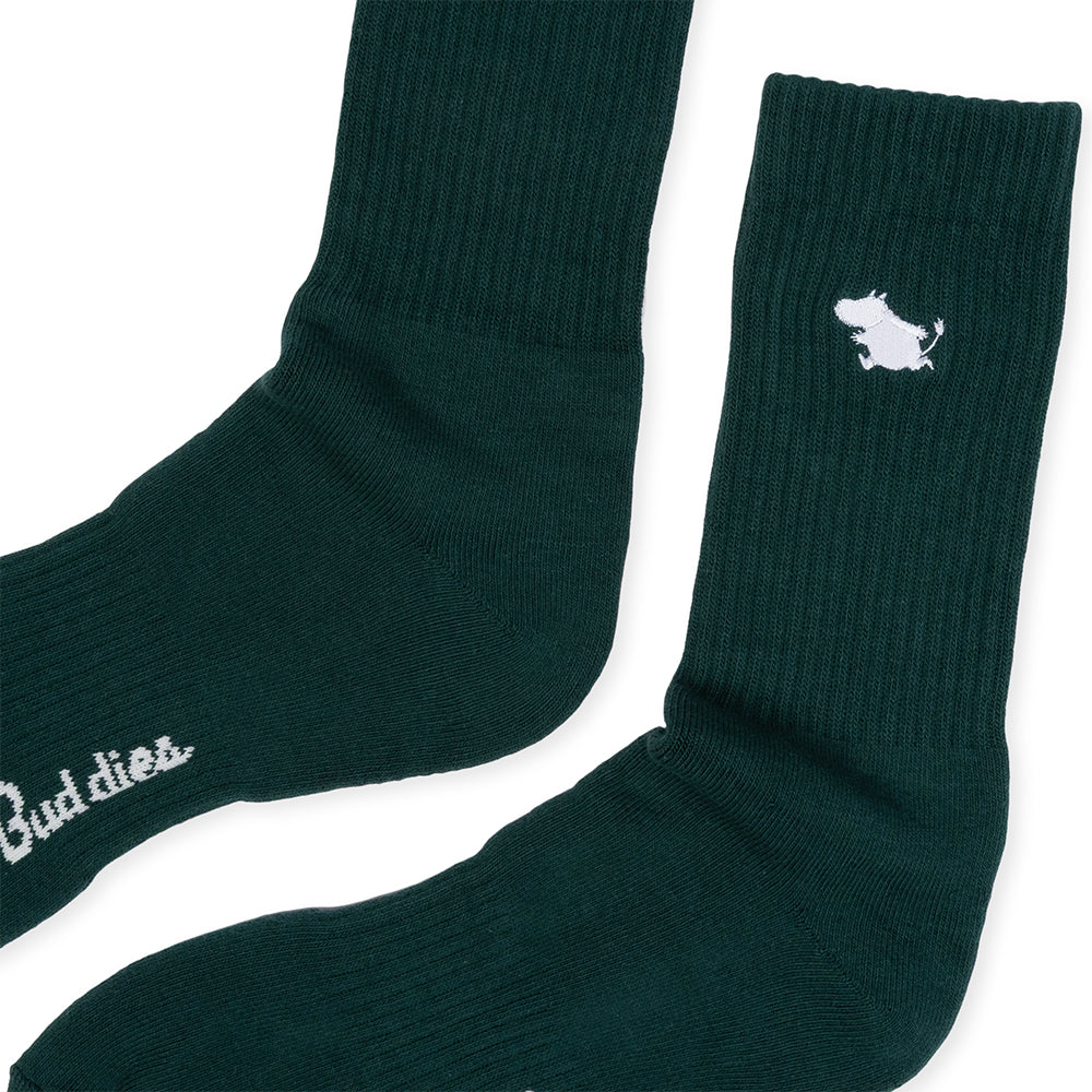 Moomintroll Tennis Socks 40-45 Dark Green