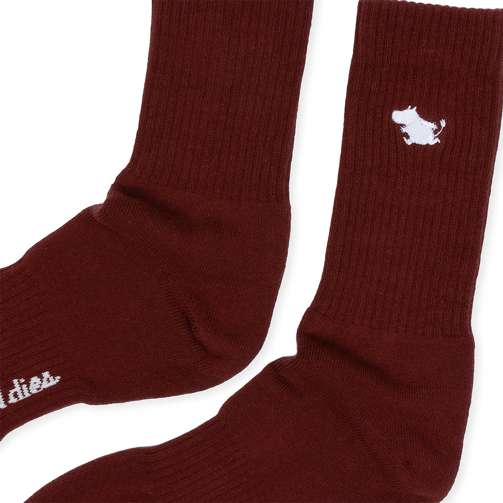 Moomintroll Tennis Socks 40-45 Red