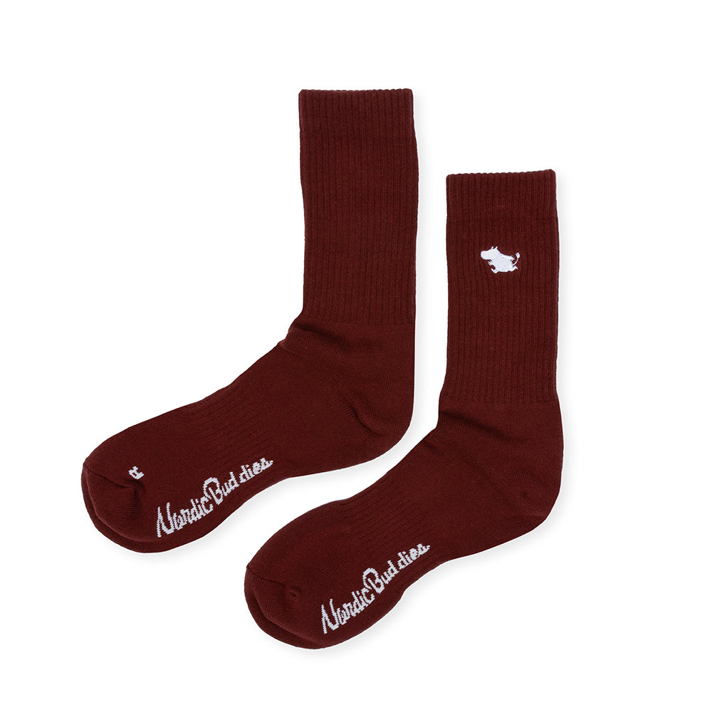 Moomintroll Tennis Socks 40-45 Red