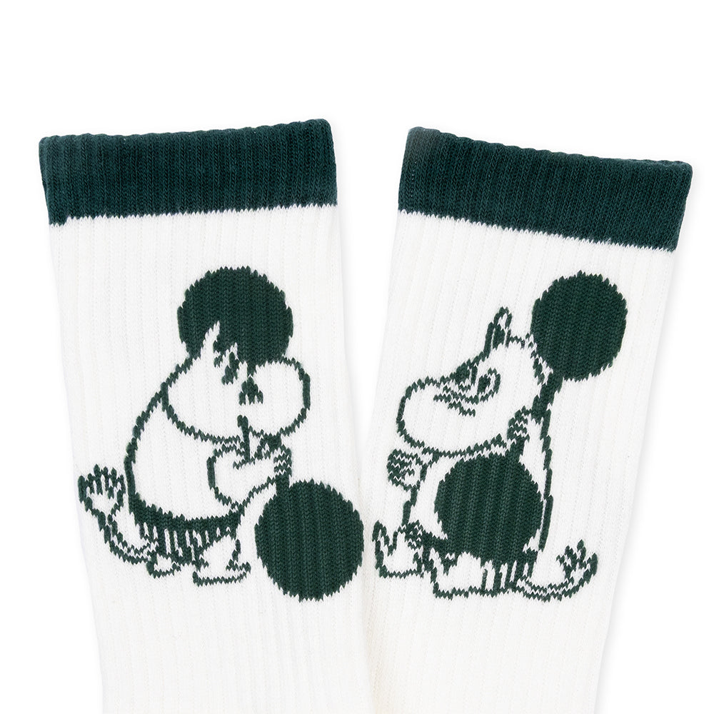 Moomintroll Exercising Active Socks 40-45 Green