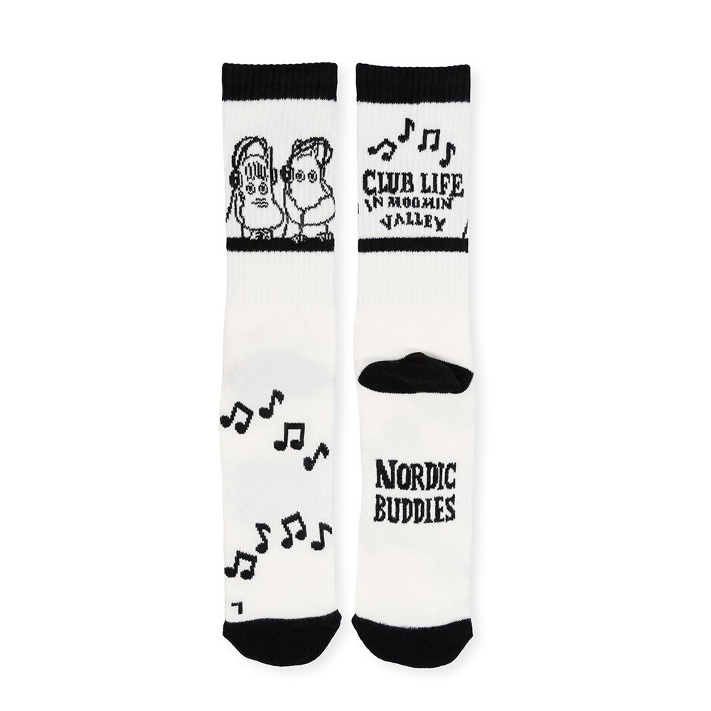 Moomins Clublife 40-45 Active Socks B&W