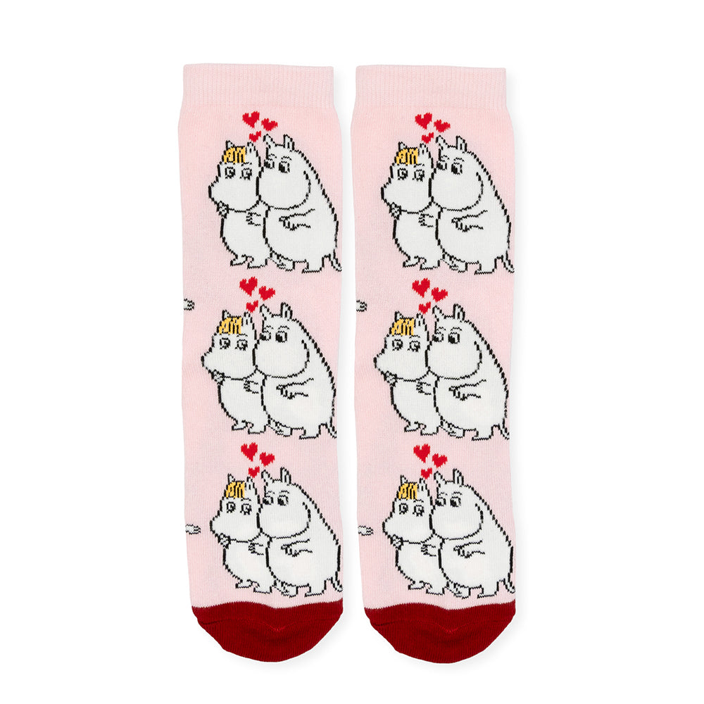 Moomins Love 36-42 Socks Pink