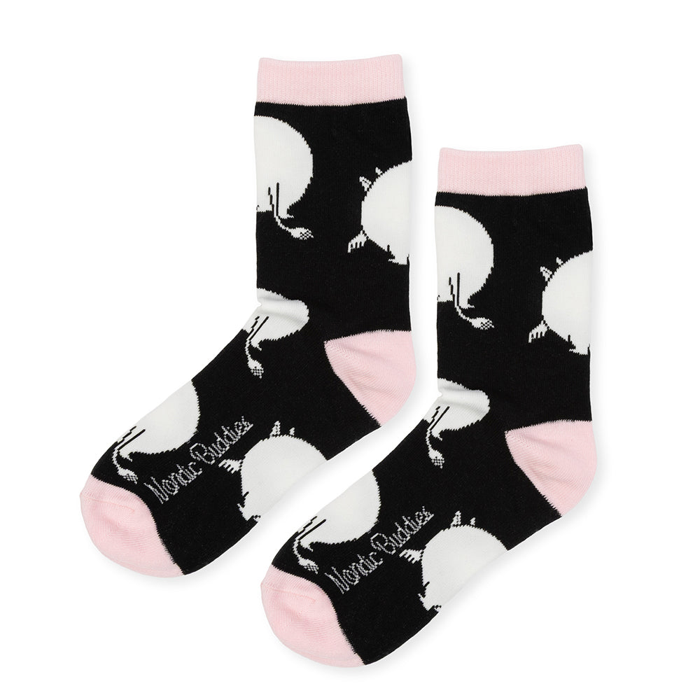 Moomintroll's Butt 36-42 Socks Black