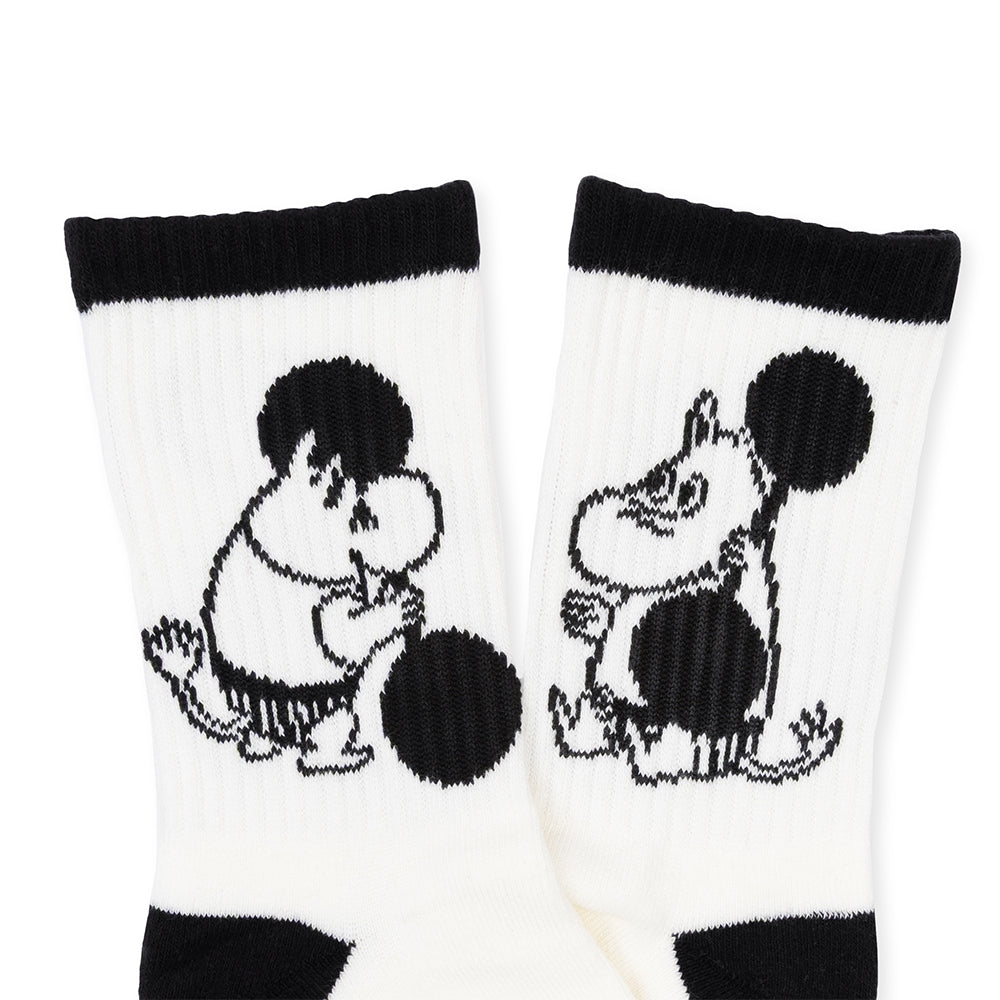Moomintroll Exercising Active Socks 36-42 Black
