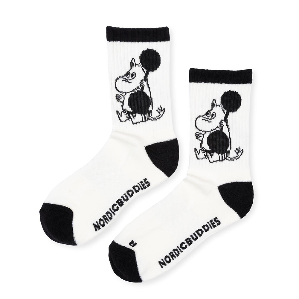 Moomintroll Exercising Active Socks 36-42 Black