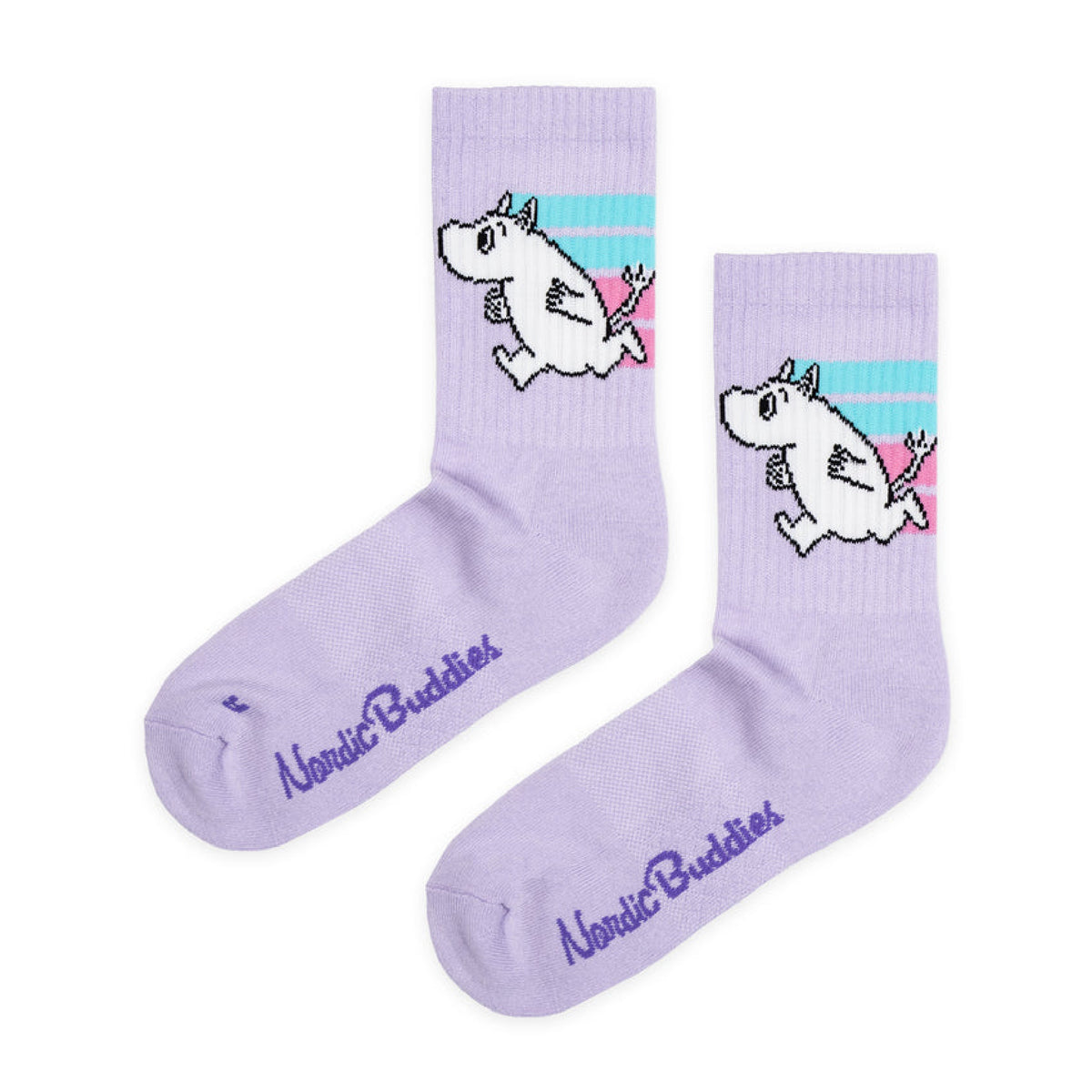 Moomin Active Socks Moomintroll Lilac 36-42