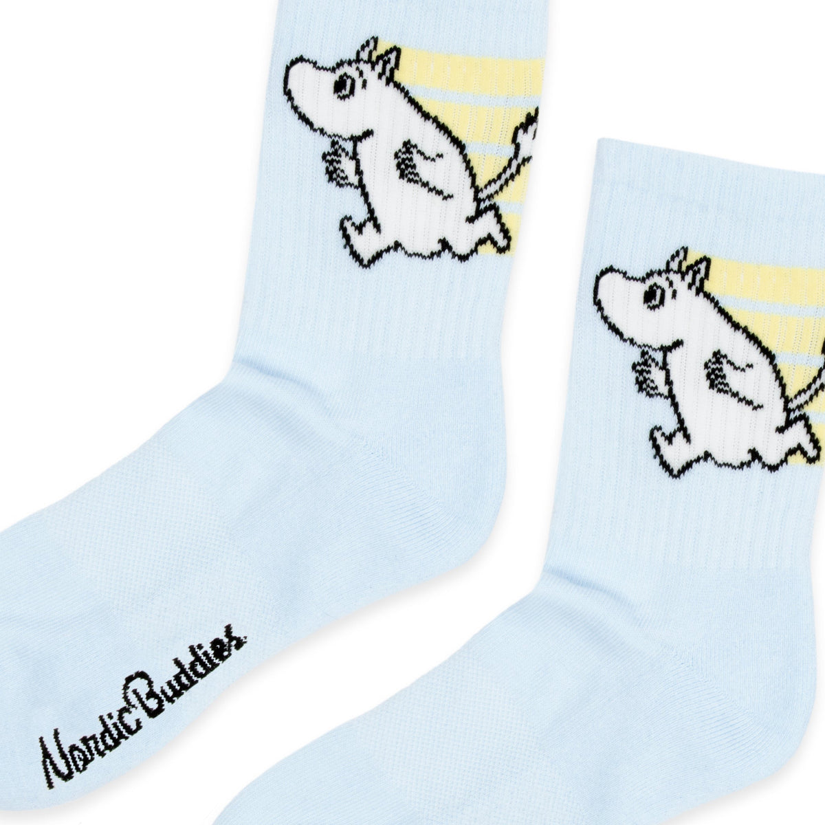 Moomin Active Socks Moomintroll Light Blue 36-42