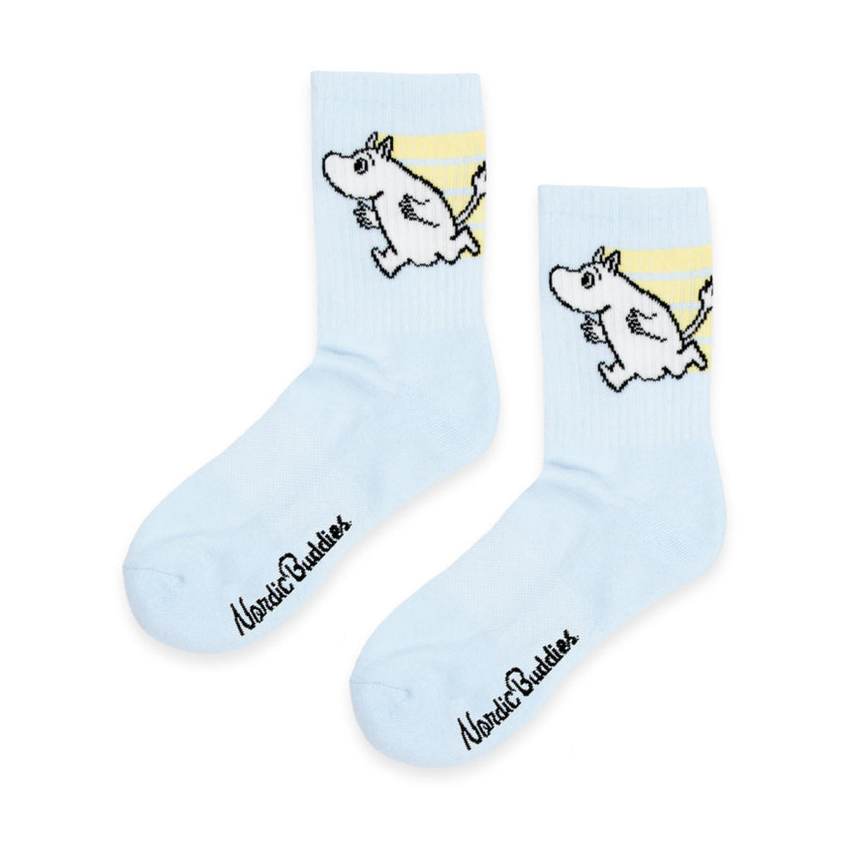 Moomin Active Socks Moomintroll Light Blue 36-42