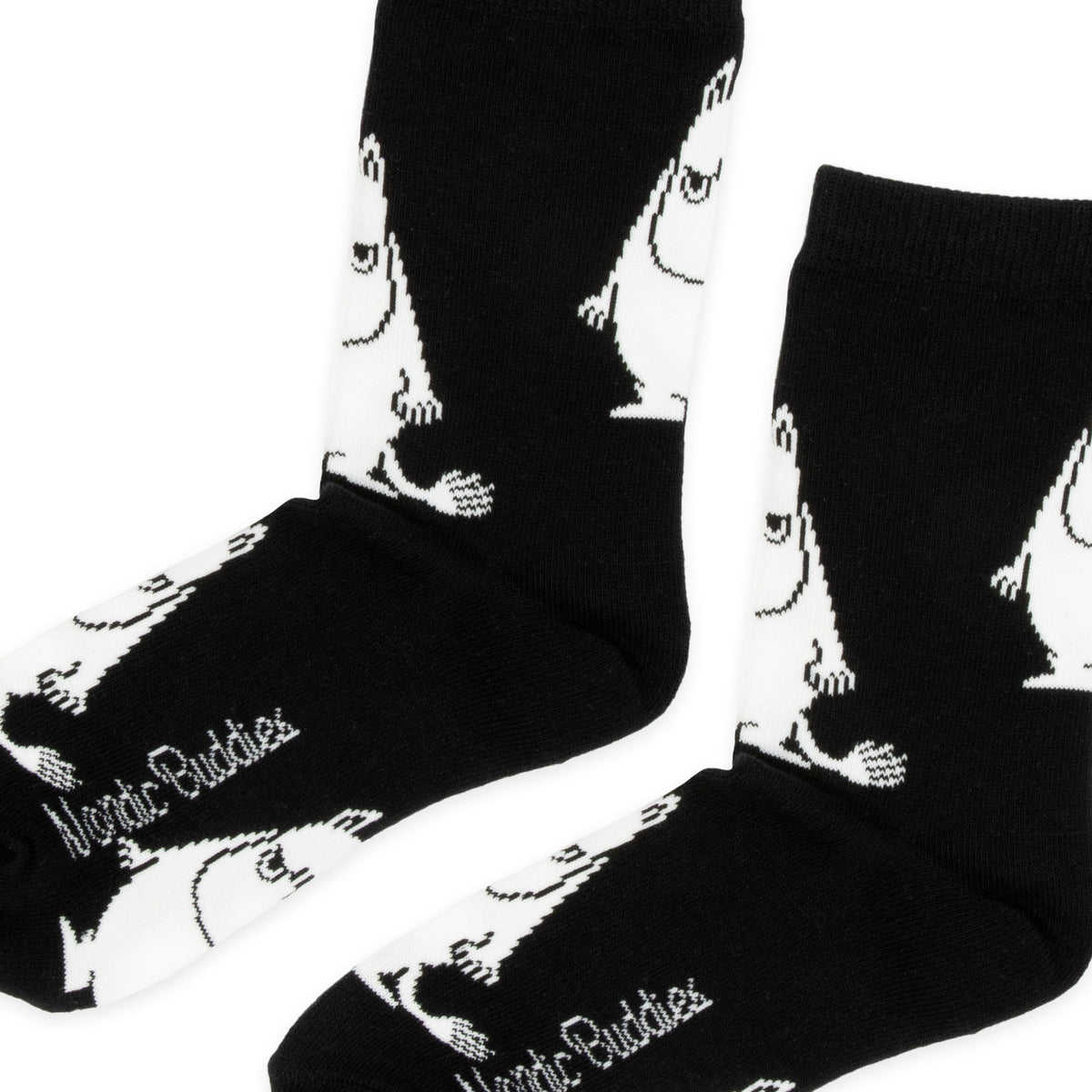 Moomin Socks Angry Moomintroll Black