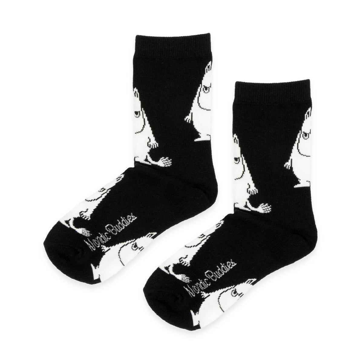 Moomin Socks Angry Moomintroll Black