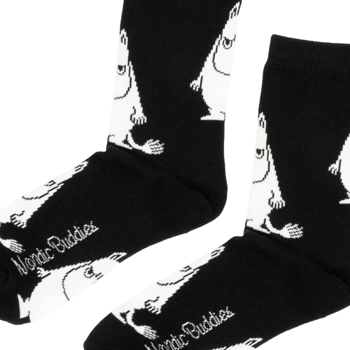 Moomin Socks Angry Moomintroll Black
