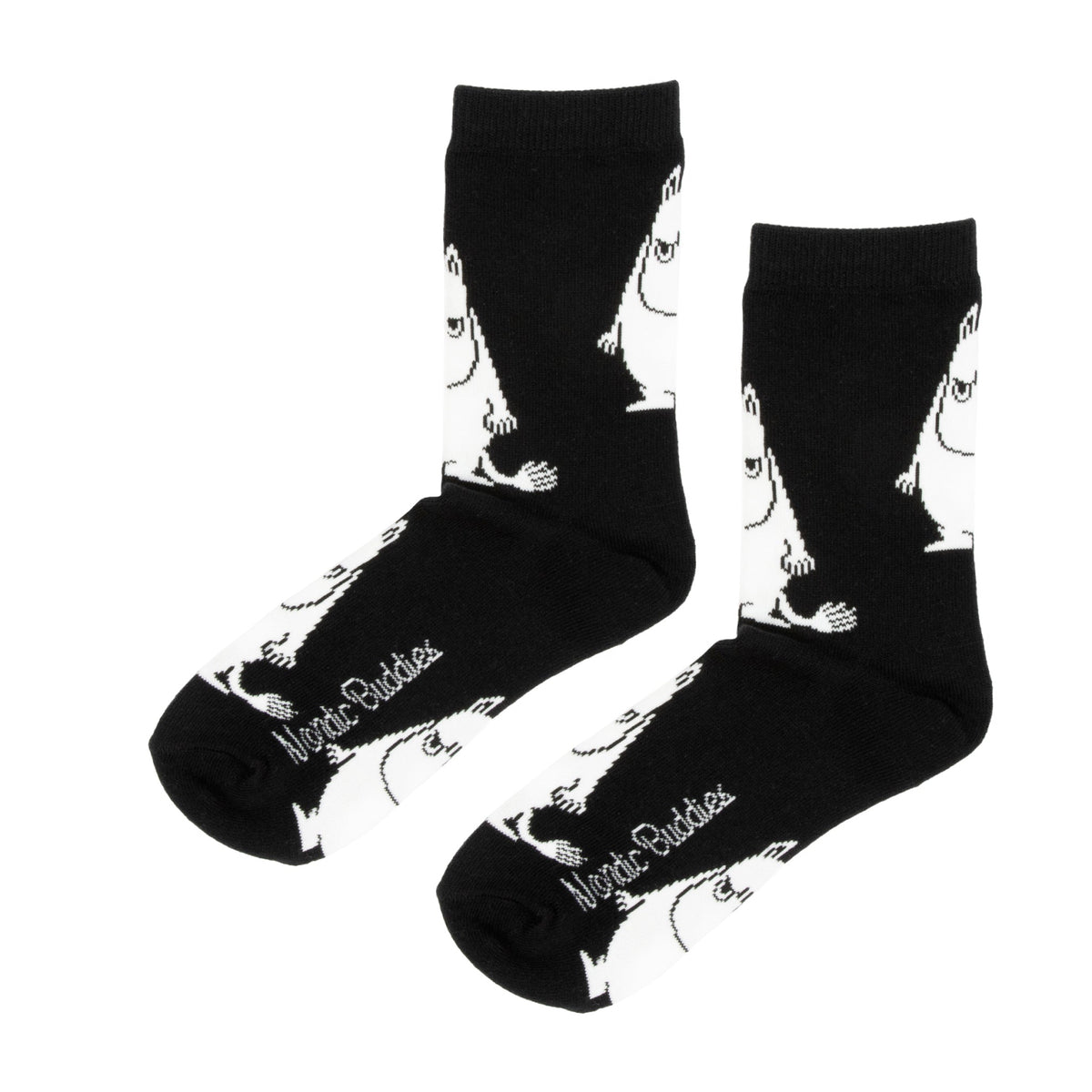 Moomin Socks Angry Moomintroll Black