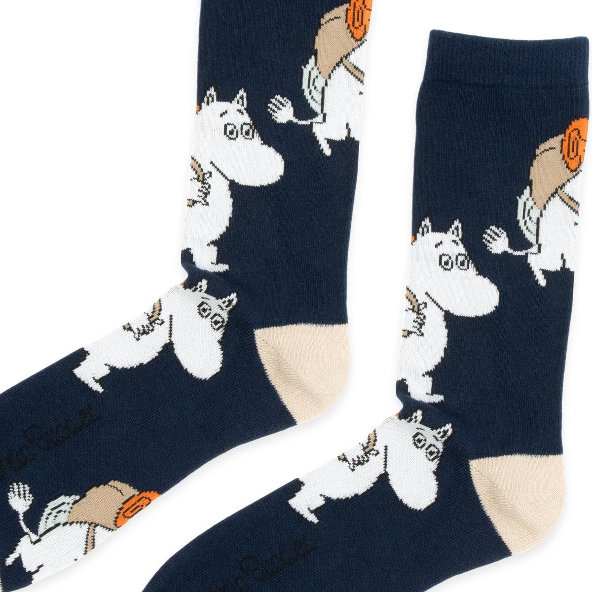 Moomin Socks Moomintroll Adventure Black