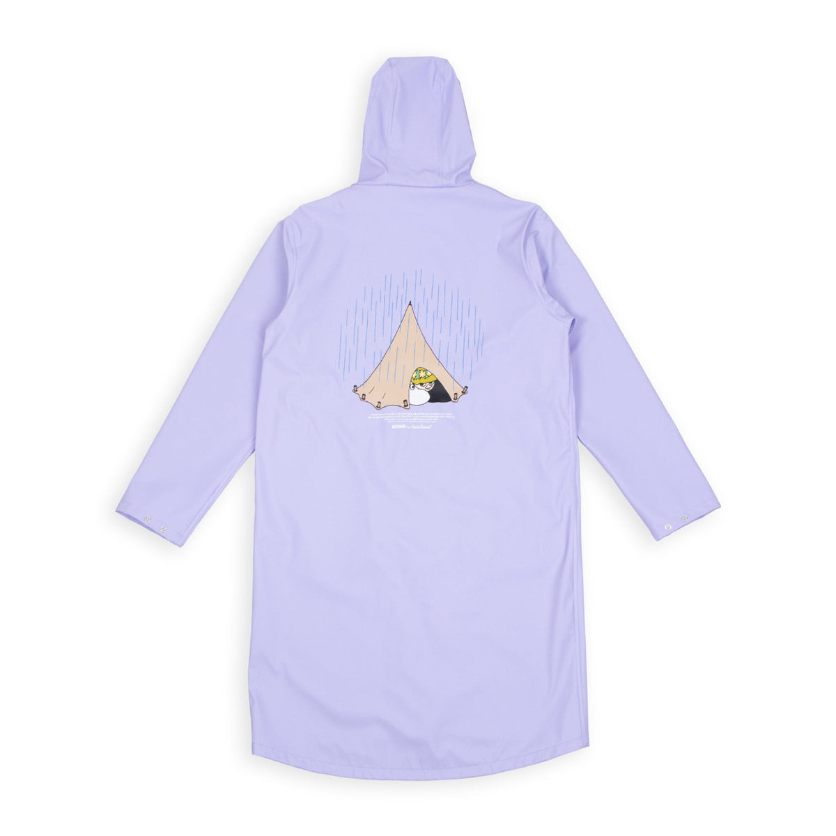 Moomin Adventure Rain Coat Lilac
