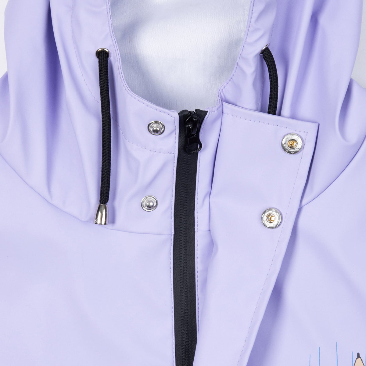 Moomin Adventure Rain Coat Lilac
